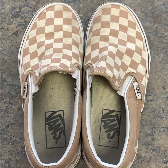 tan vans - Picture 1 of 3